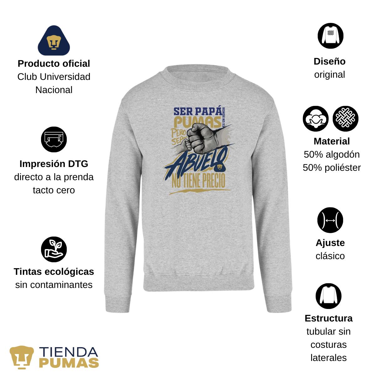 Sudadera Hombre Pumas UNAM Ser abuelo