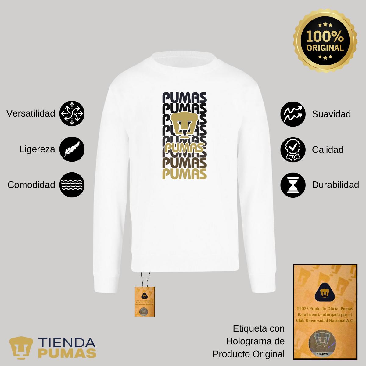 Sudadera Hombre Pumas UNAM Degradado