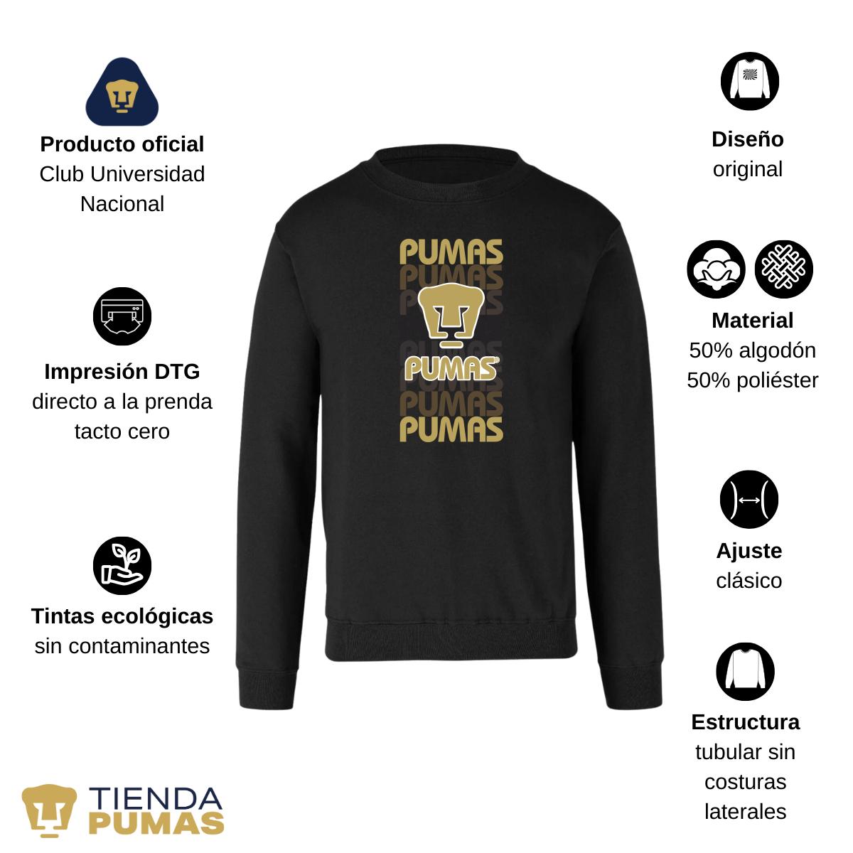 Sudadera Hombre Pumas UNAM Degradado