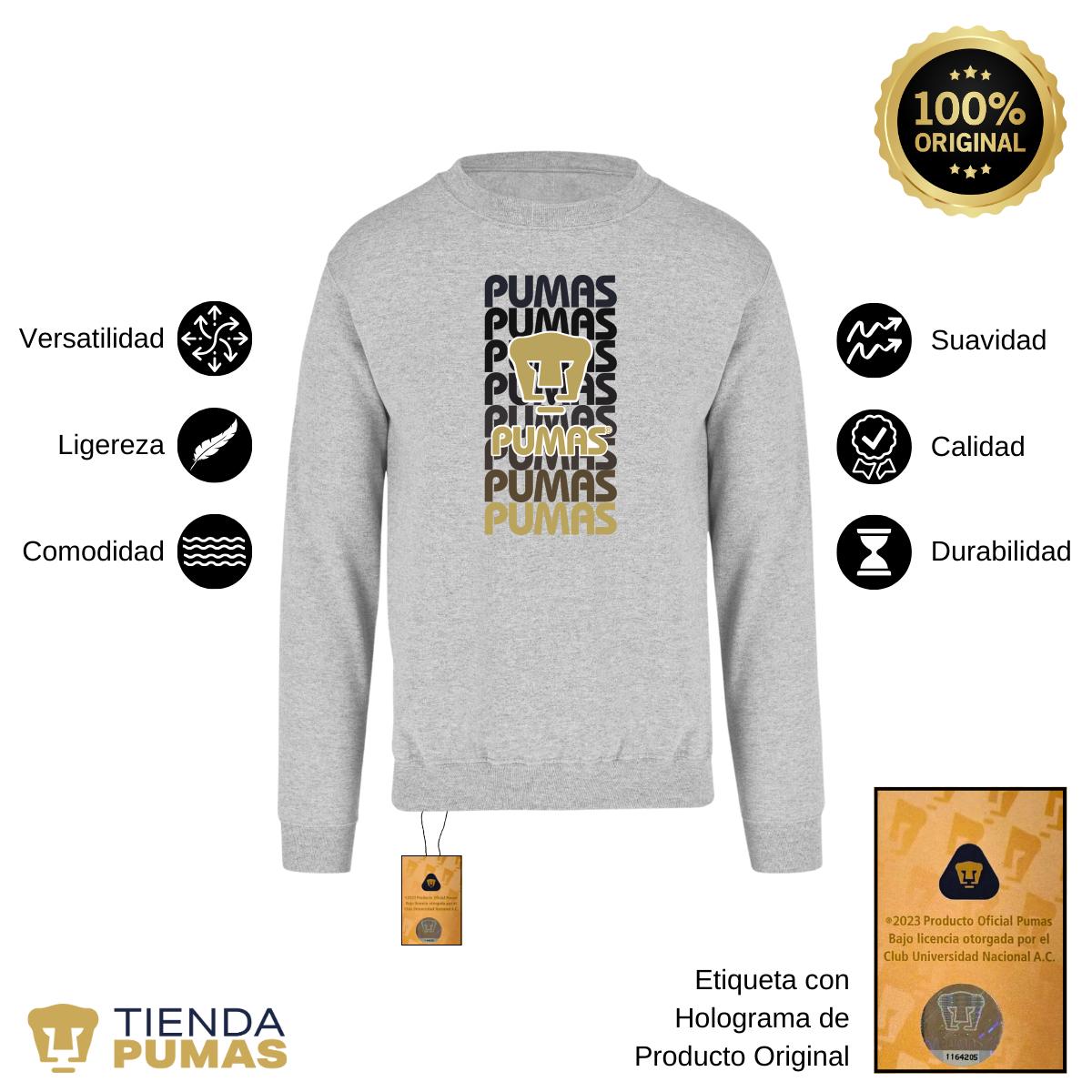 Sudadera Hombre Pumas UNAM Degradado