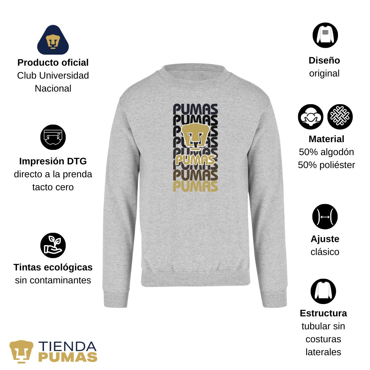 Sudadera Hombre Pumas UNAM Degradado