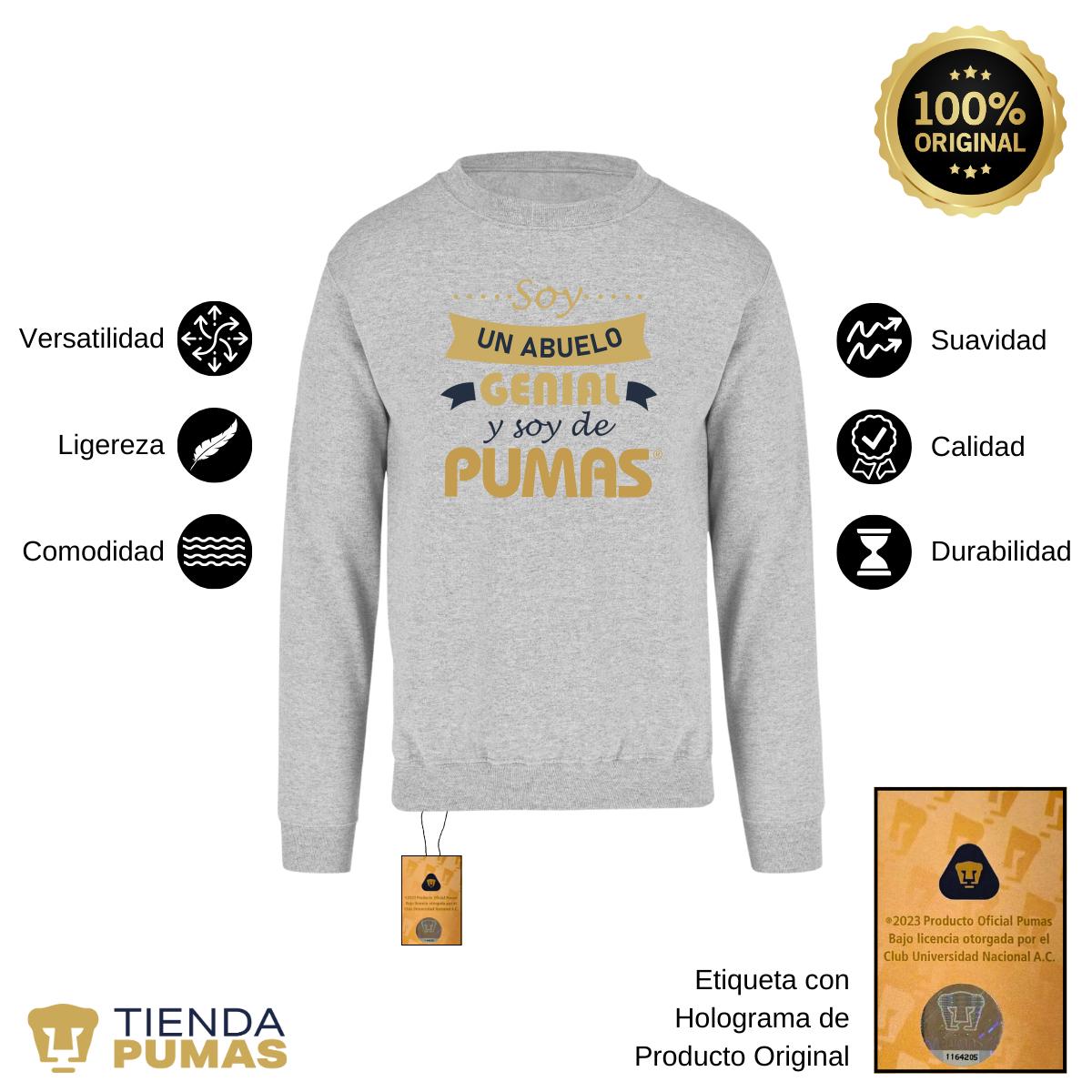 Sudadera Hombre Pumas UNAM Soy abuelo