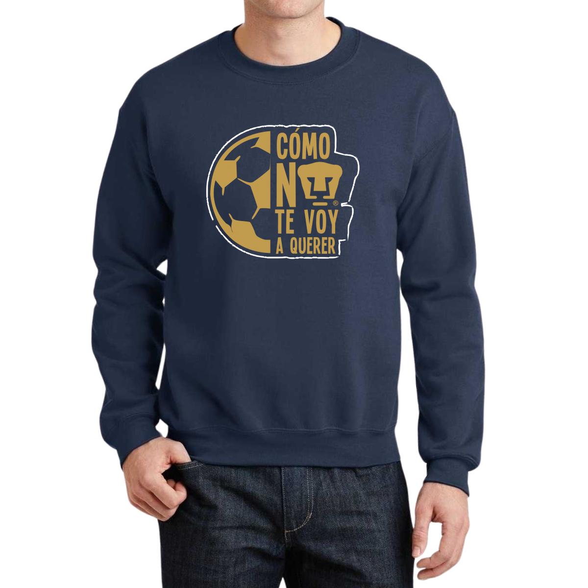 Sudadera Hombre Pumas UNAM Medio balón