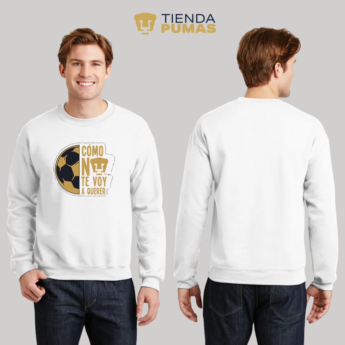 Sudadera Hombre Pumas UNAM Medio balón