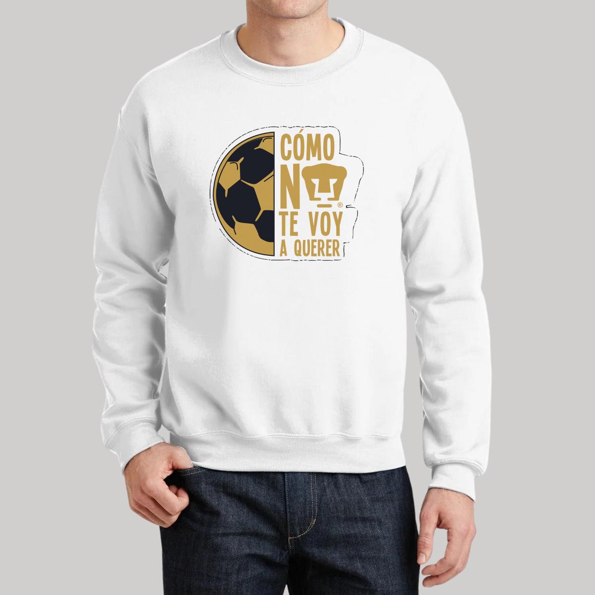 Sudadera Hombre Pumas UNAM Medio balón