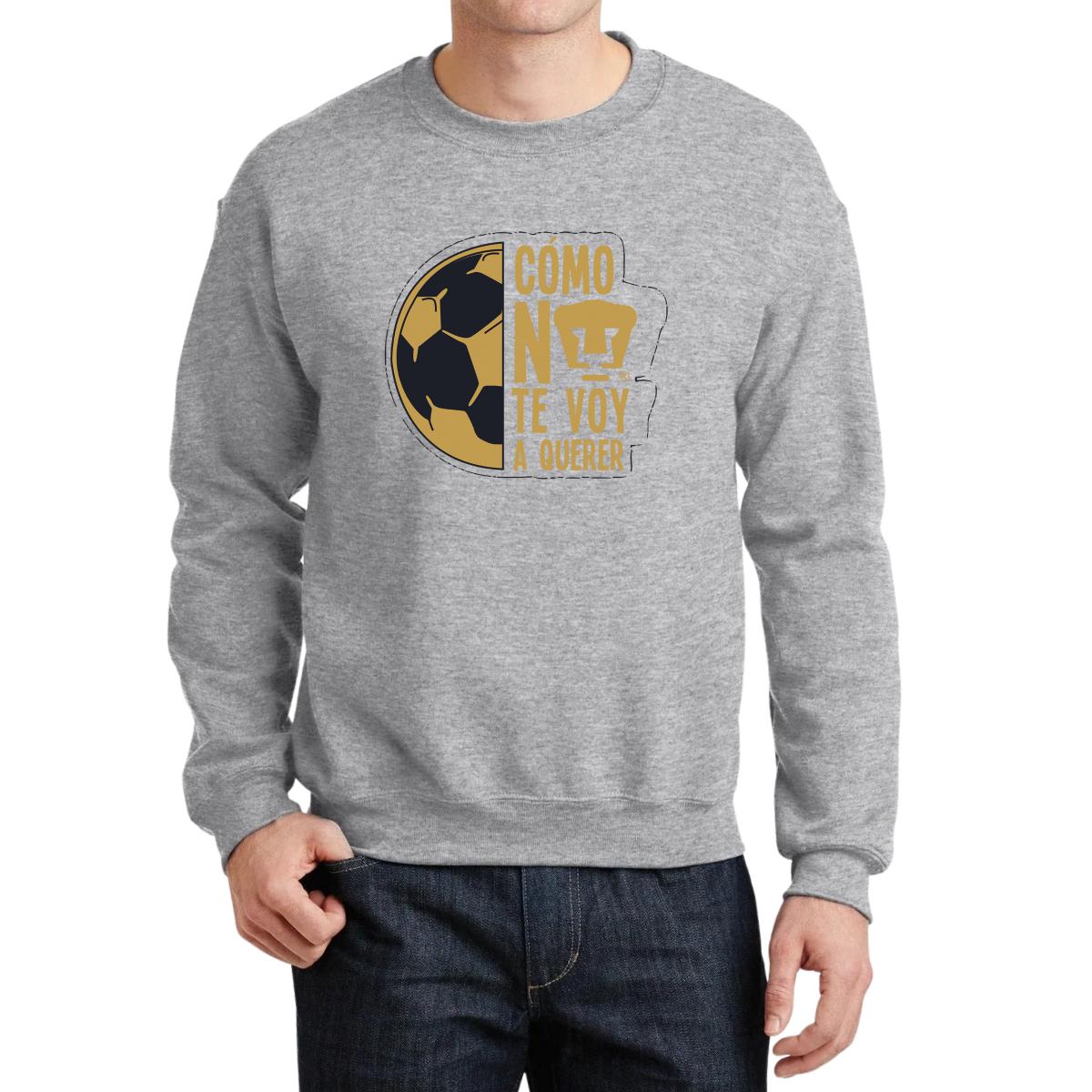 Sudadera Hombre Pumas UNAM Medio balón