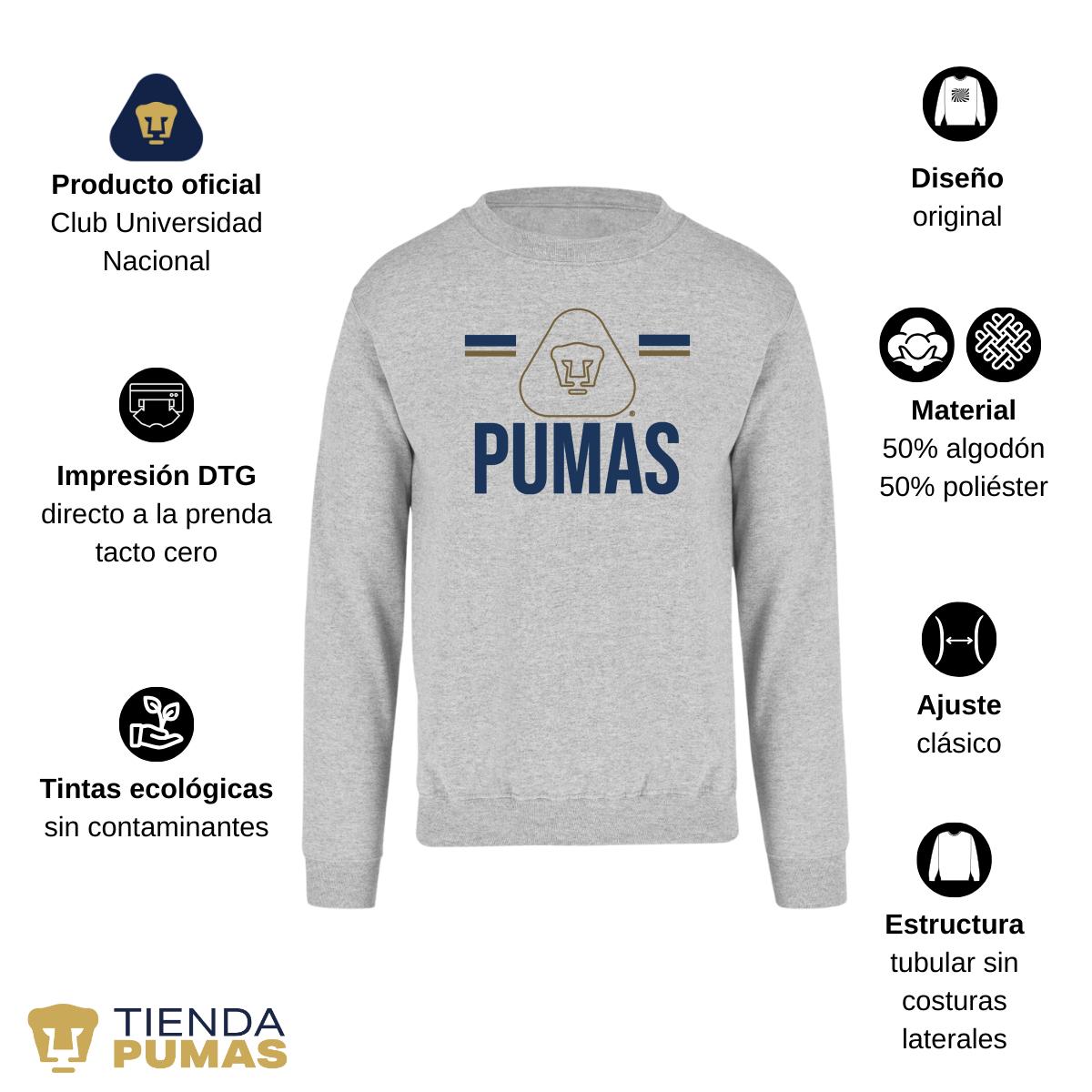 Sudadera Hombre Pumas UNAM Insignia