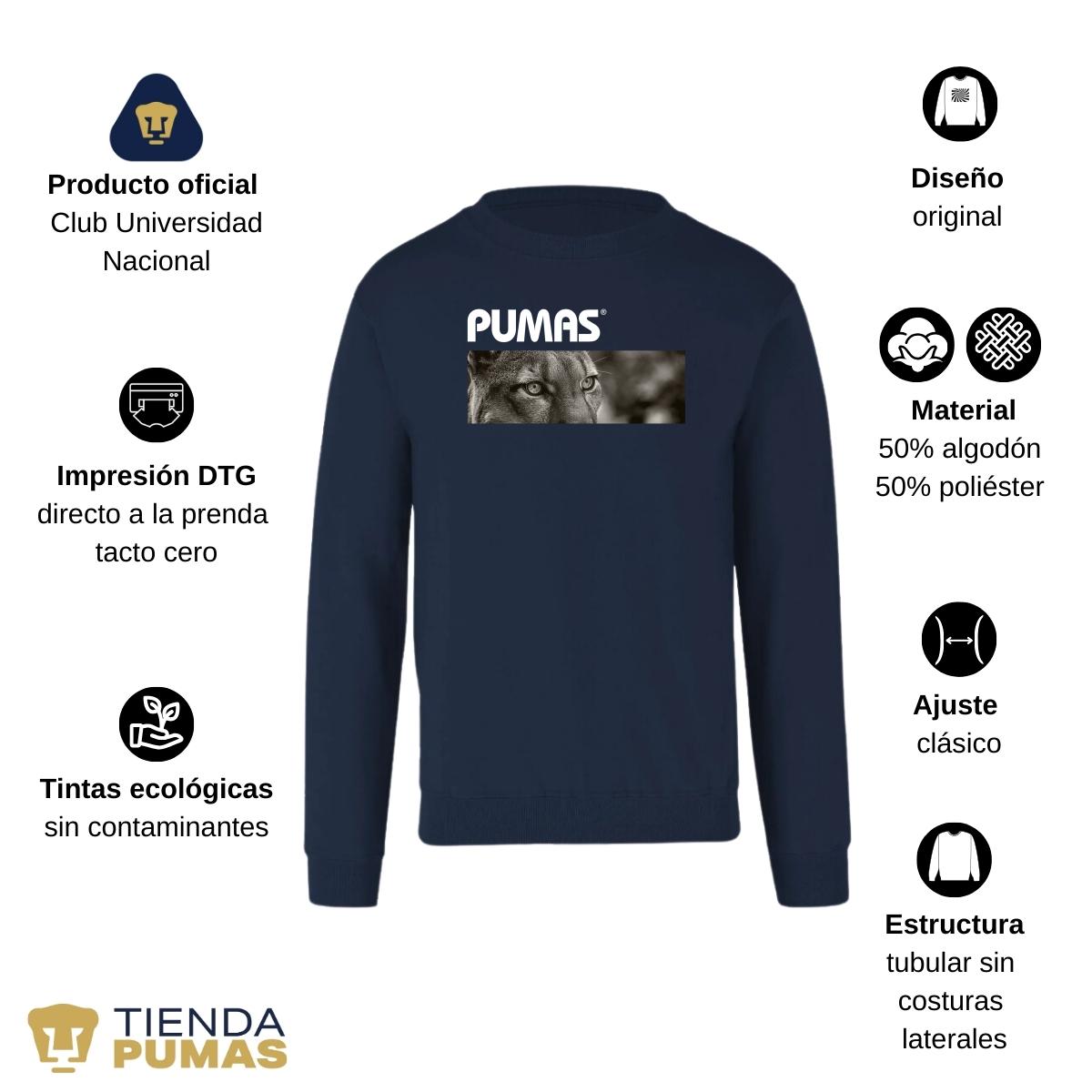 Sudadera Hombre Pumas UNAM Enfoque