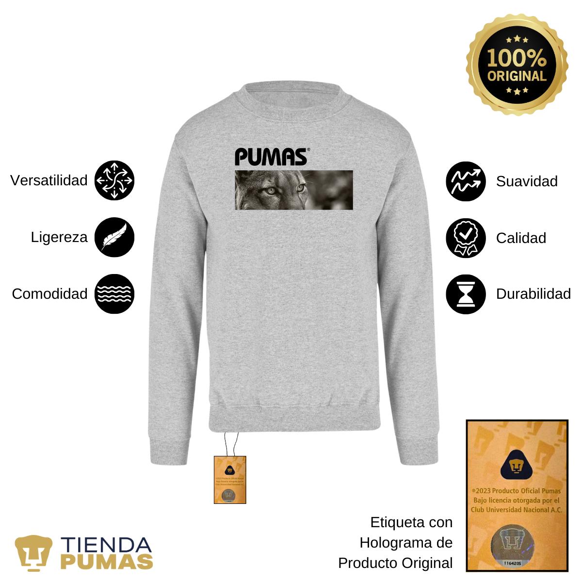 Sudadera Hombre Pumas UNAM Enfoque