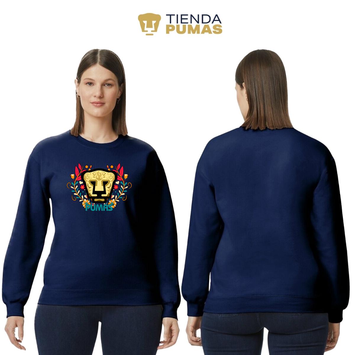 Sudadera Mujer Pumas UNAM Día de muertos