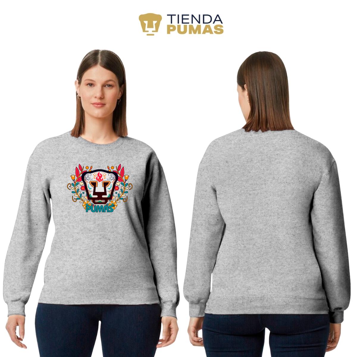 Sudadera Mujer Pumas UNAM Día de muertos