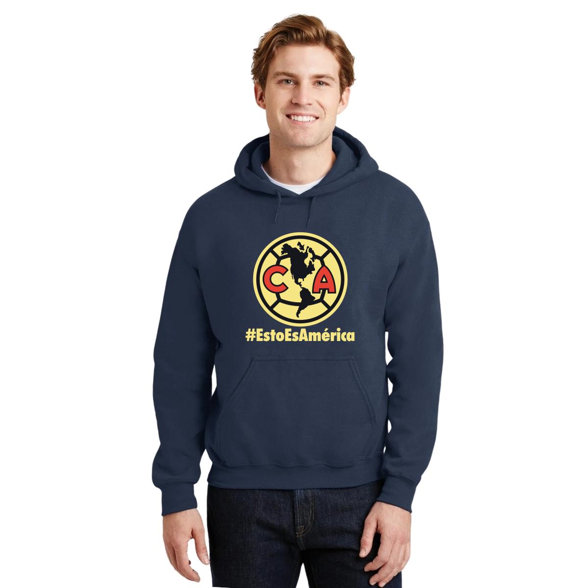 Sudadera Hombre Hoodie América Esto es América