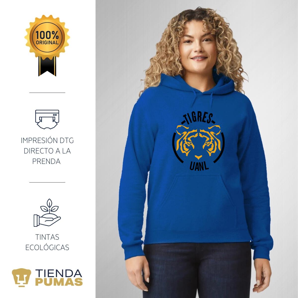 Sudadera Mujer Hoodie  Tigres UANL Fanático
