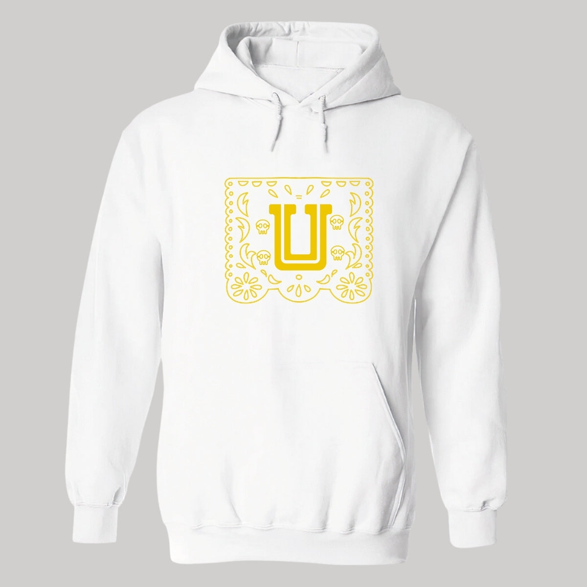 Sudadera para Hombre Hoodie Tigres UANL Papel Picado