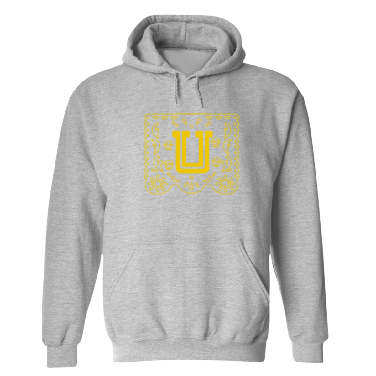 Sudadera para Hombre Hoodie Tigres UANL Papel Picado