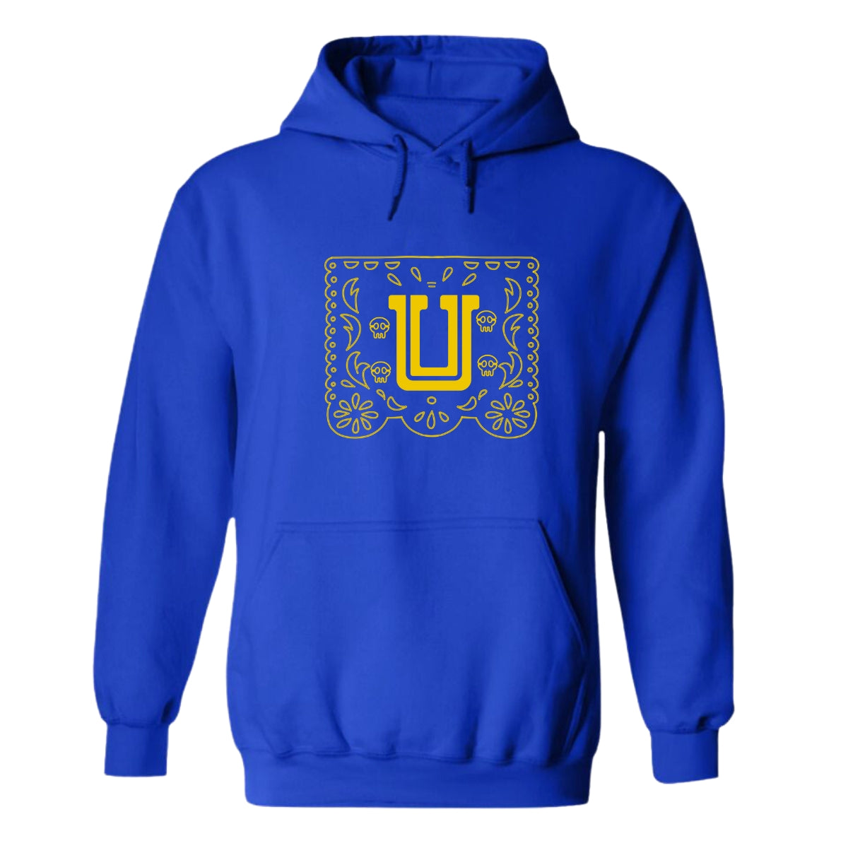 Sudadera para Mujer Hoodie Tigres UANL Papel Picado