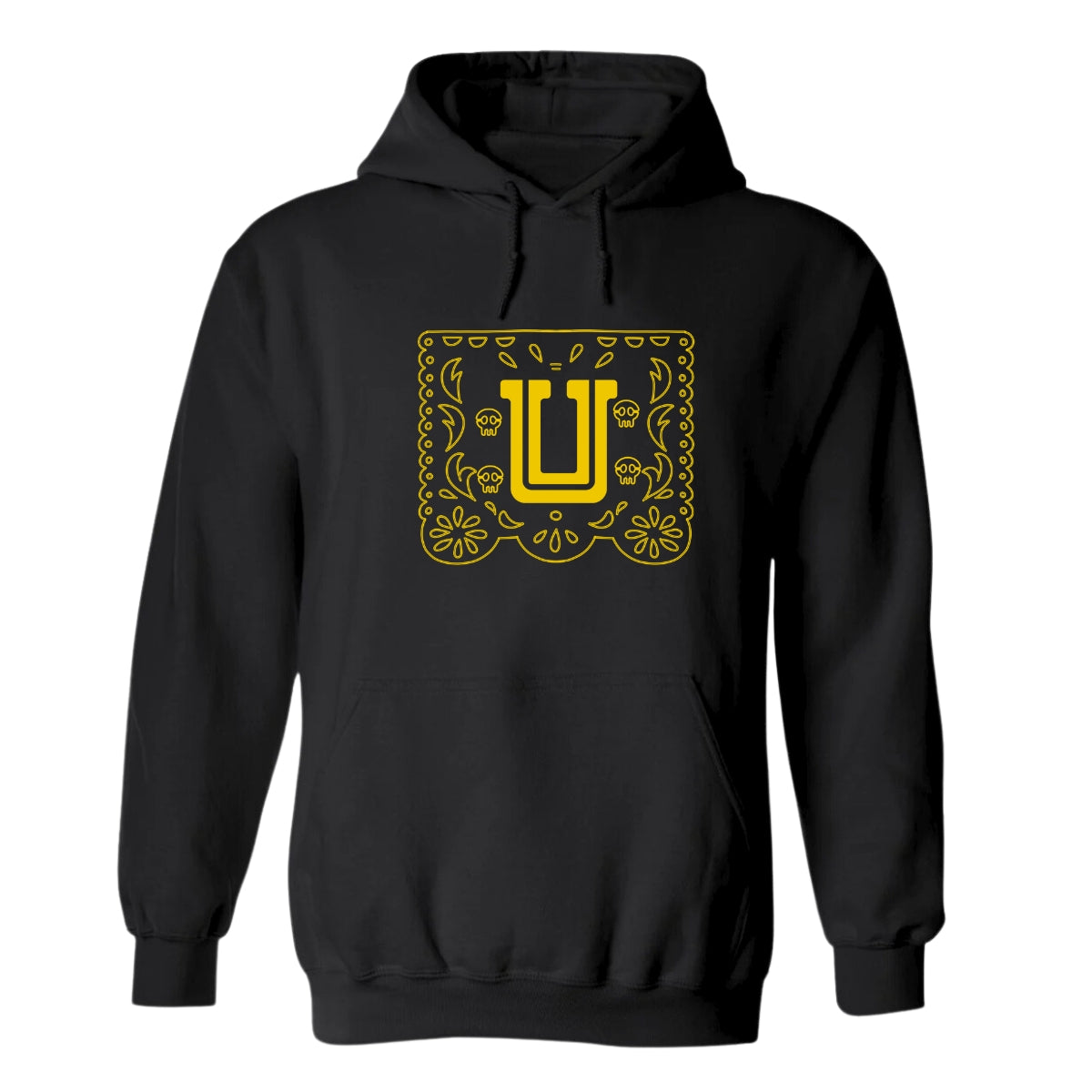 Sudadera para Mujer Hoodie Tigres UANL Papel Picado