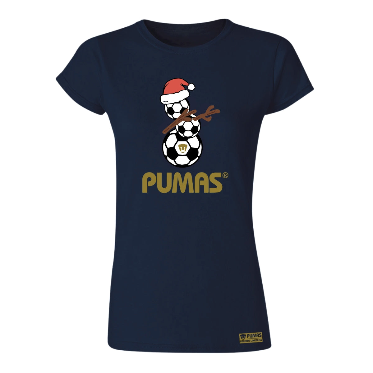 Playera Mujer Pumas UNAM Mono de nieve