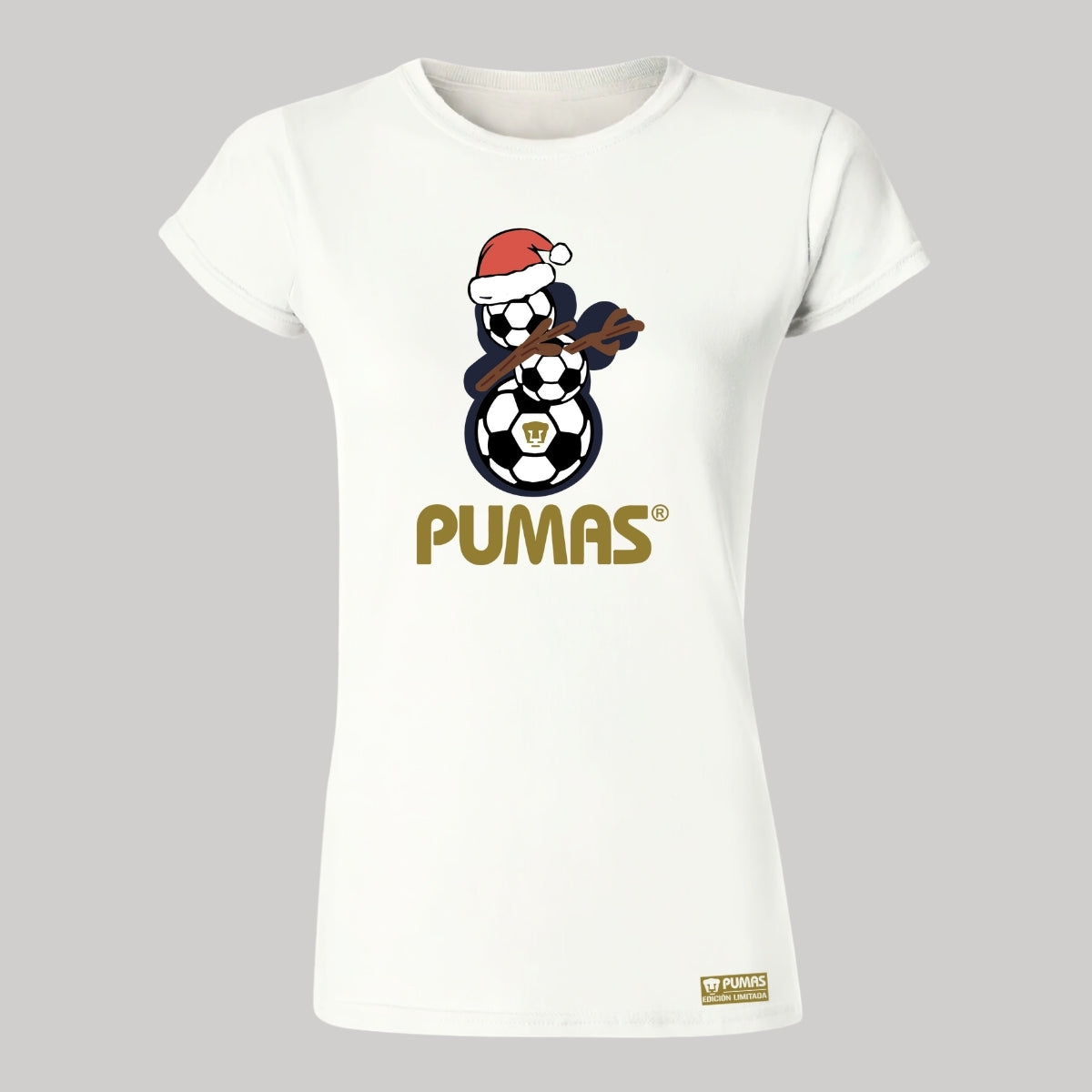 Playera Mujer Pumas UNAM Mono de nieve