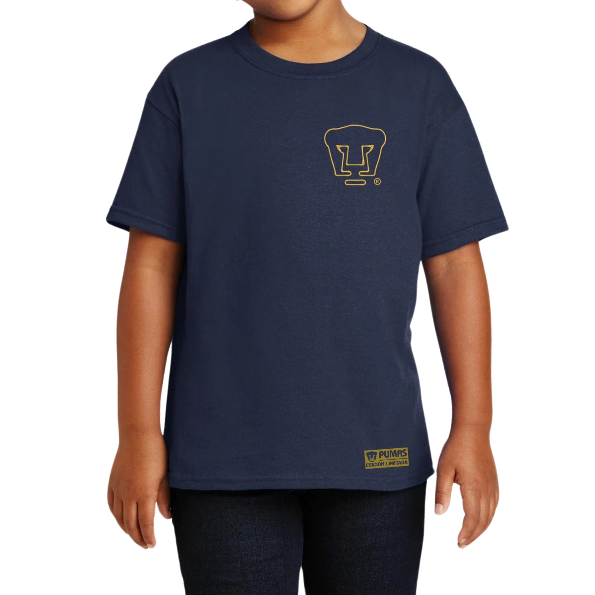 Playera Niños Pumas UNAM Cuádruple Pumas