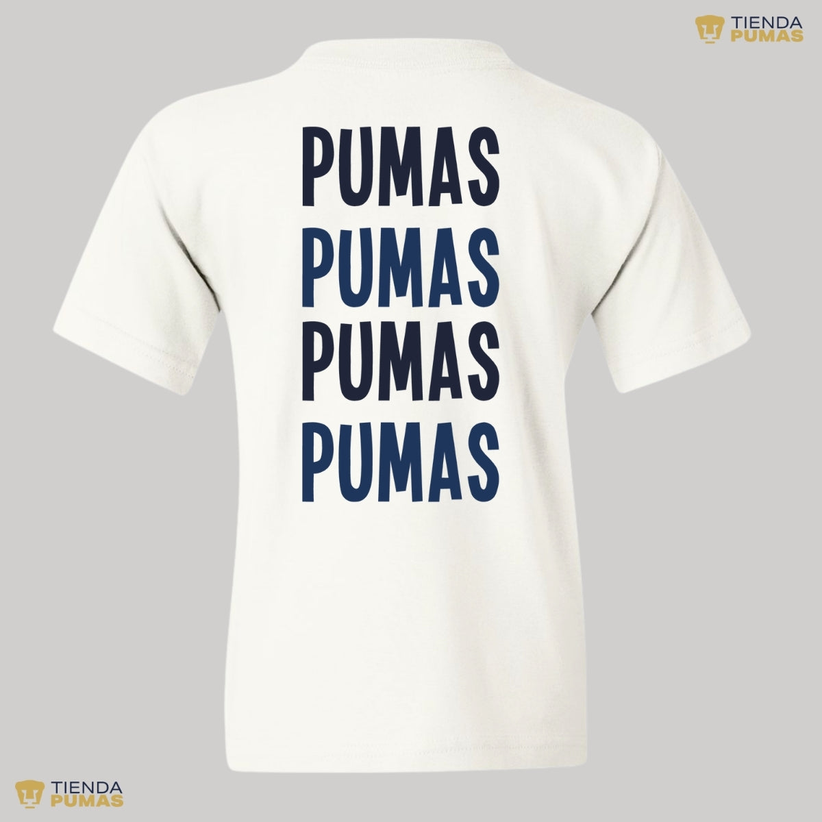 Playera Niños Pumas UNAM Cuádruple Pumas
