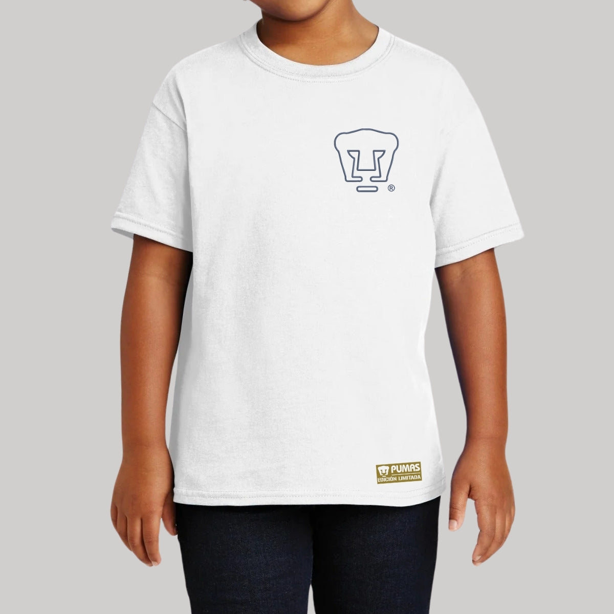 Playera Niños Pumas UNAM Cuádruple Pumas