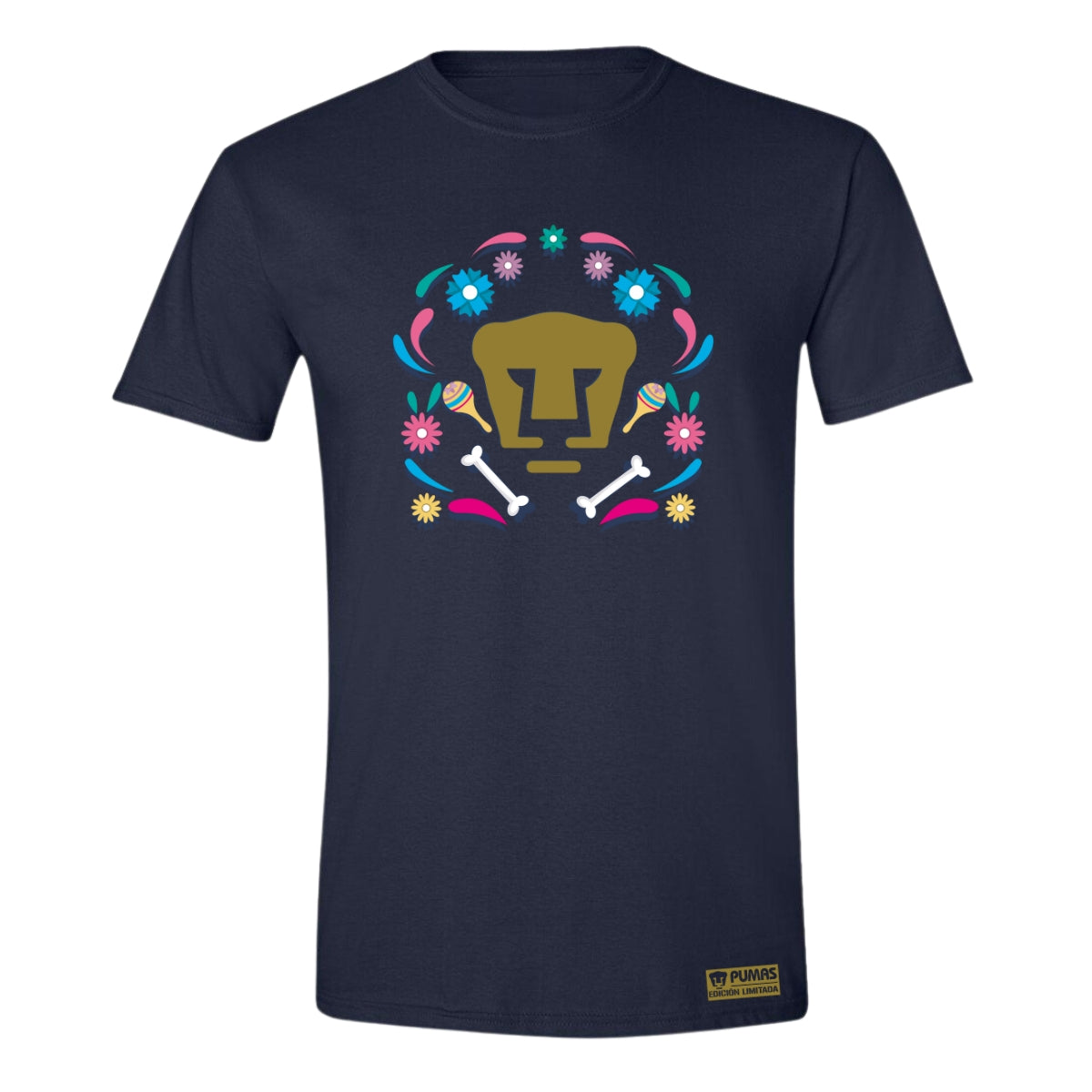 Playera Hombre Pumas UNAM Edición Especial Día de Muertos Festividad