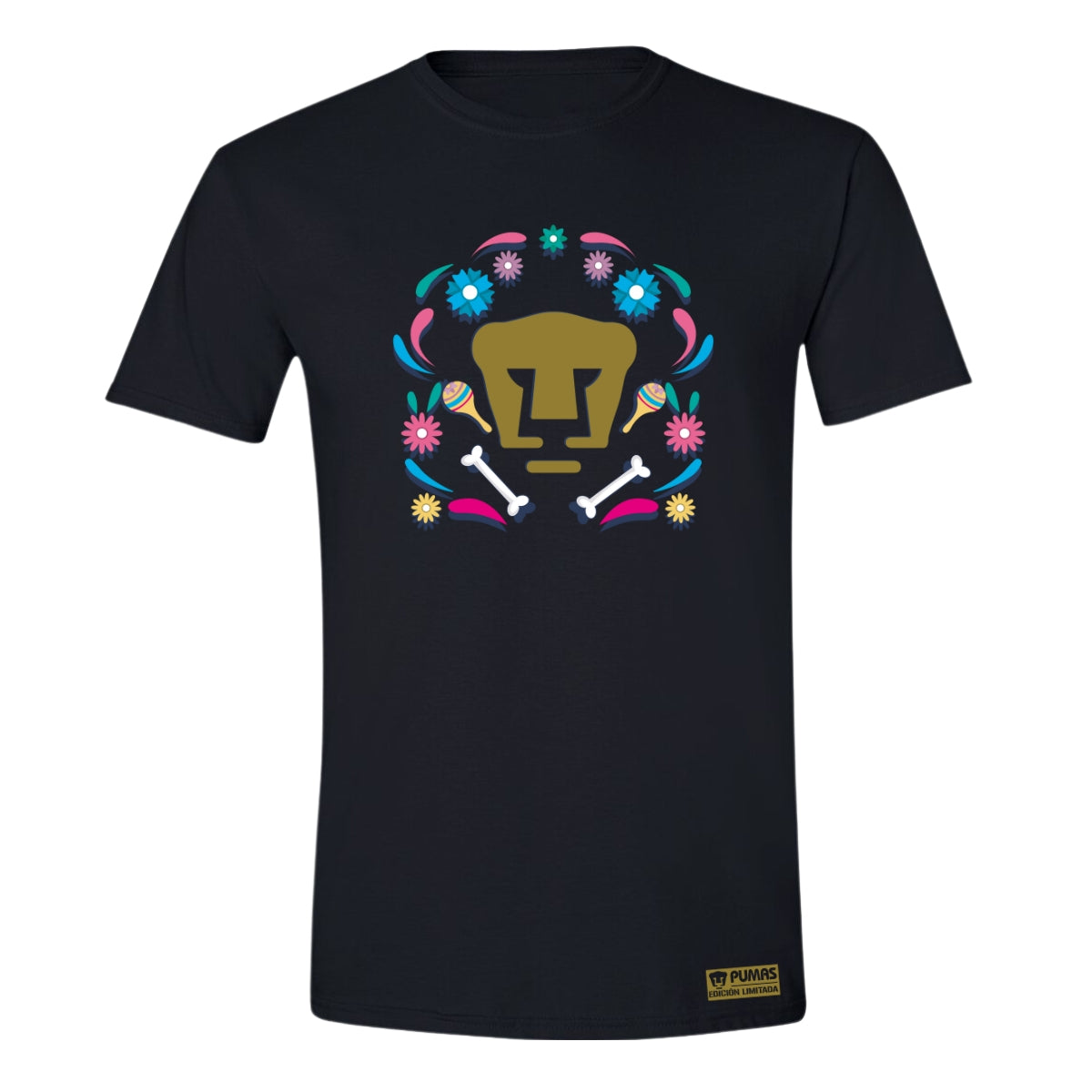 Playera Hombre Pumas UNAM Edición Especial Día de Muertos Festividad