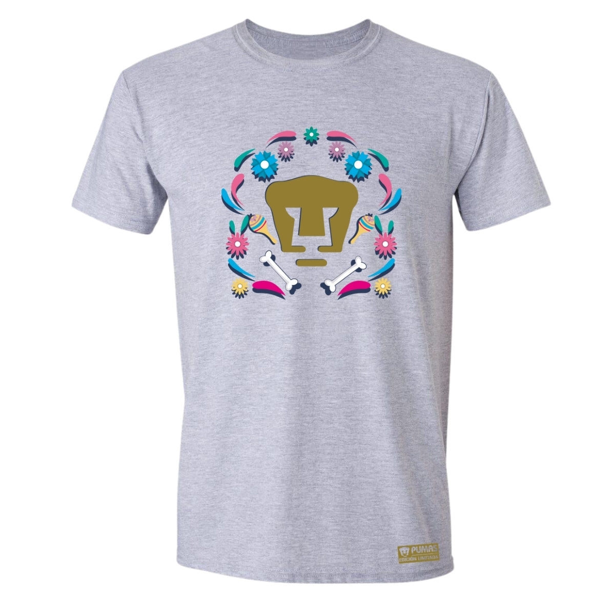 Playera Hombre Pumas UNAM Edición Especial Día de Muertos Festividad