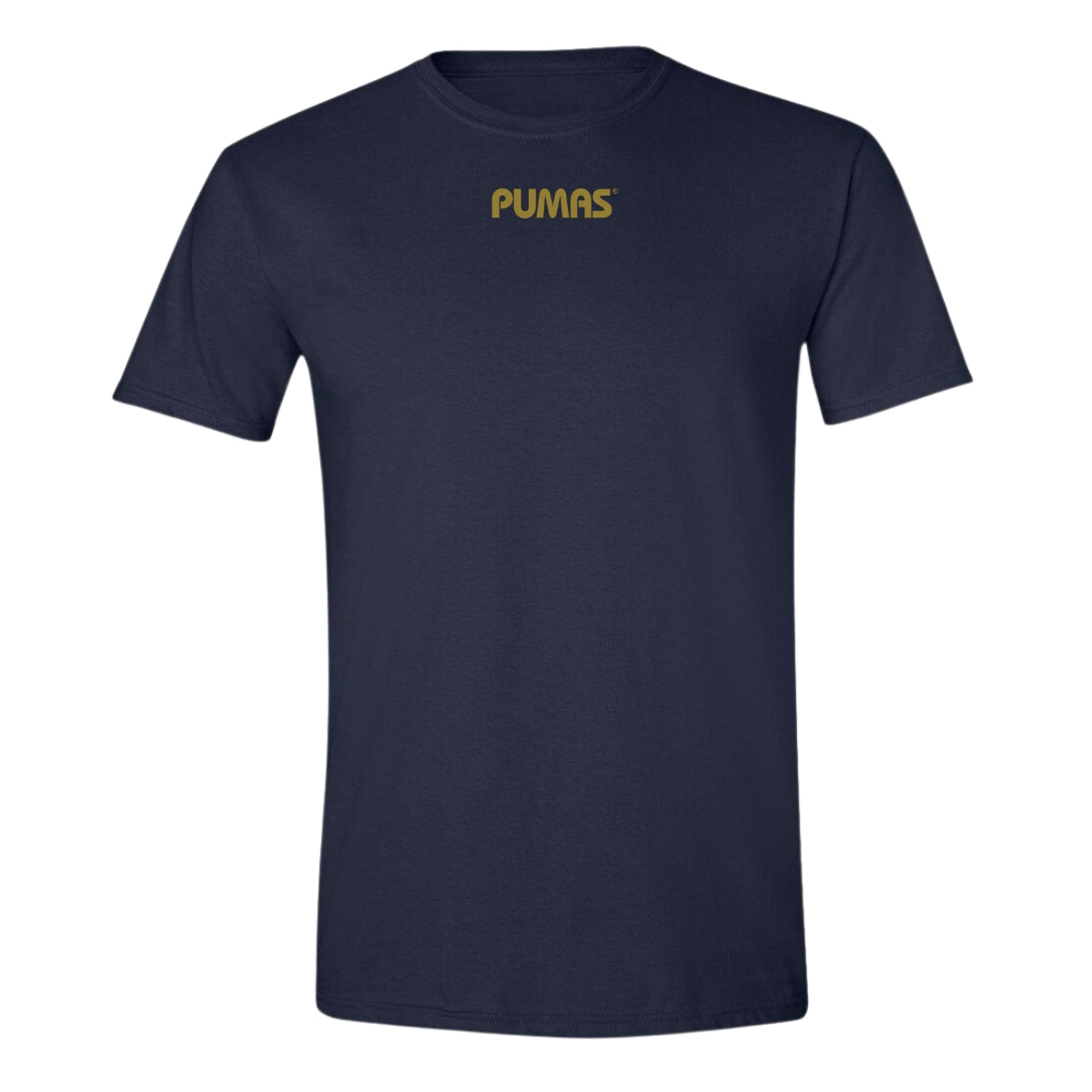 Playera Hombre Pumas UNAM Blank Dorado Azul