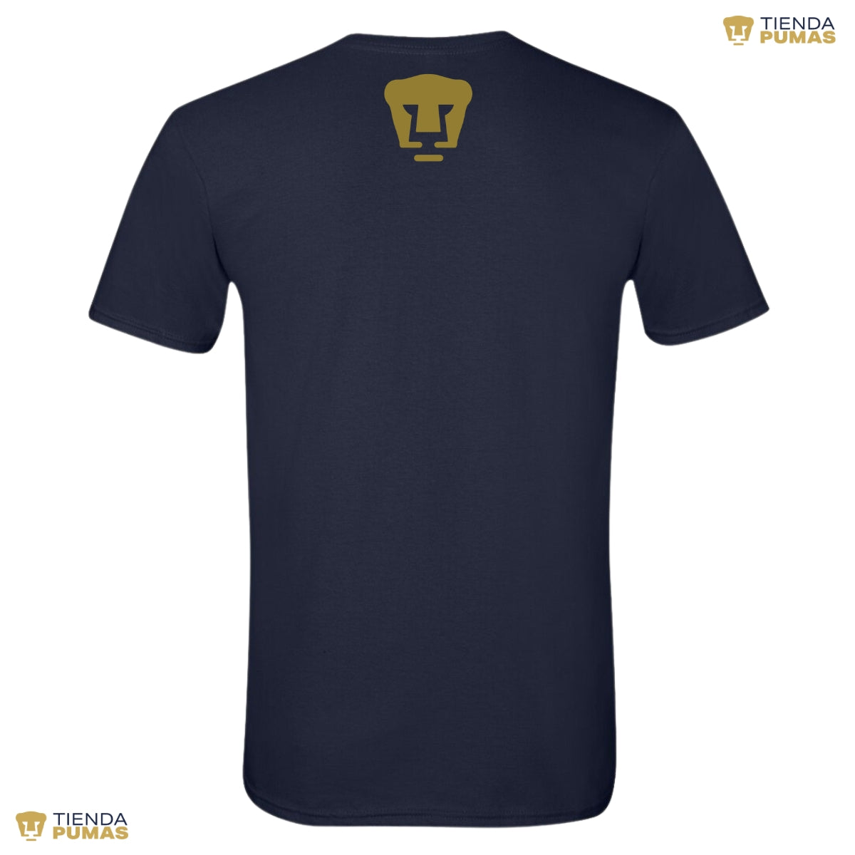 Playera Hombre Pumas UNAM Blank Dorado Azul