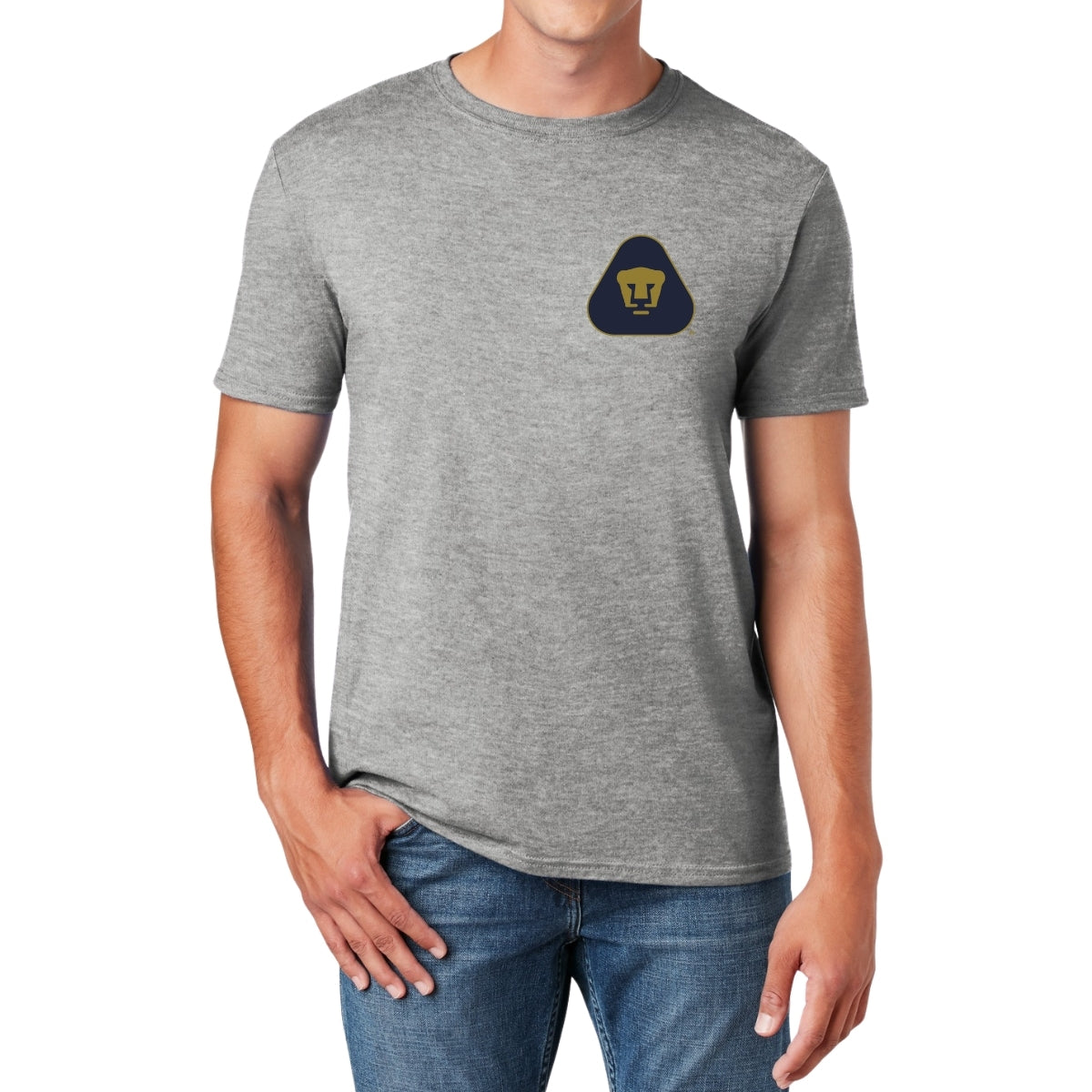 Playera Hombre Pumas UNAM Blank Triangular