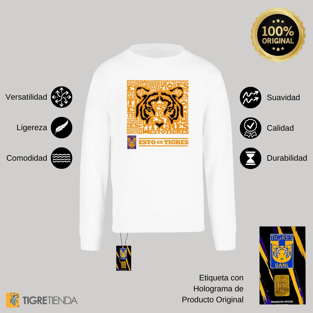 Sudadera Mujer Tigres UANL Esto es Tigres