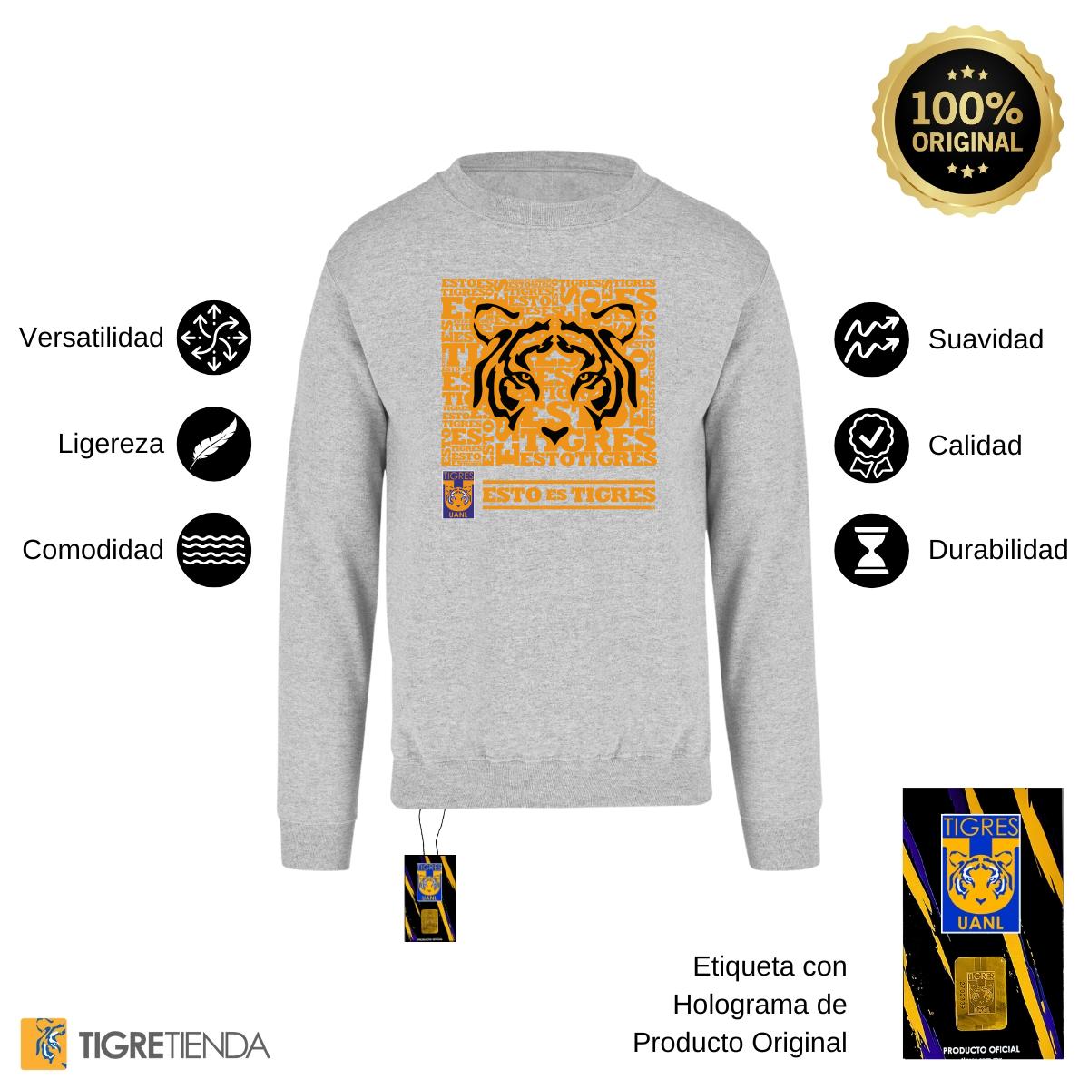 Sudadera Mujer Tigres UANL Esto es Tigres