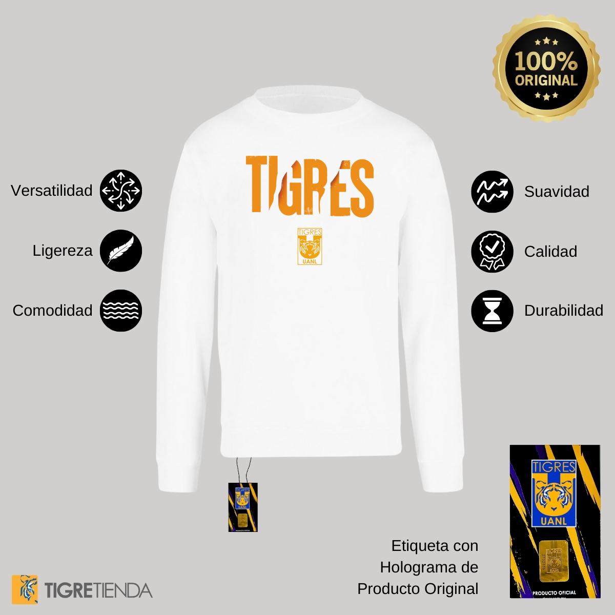 Sudadera Mujer Tigres UANL Escudo UANL