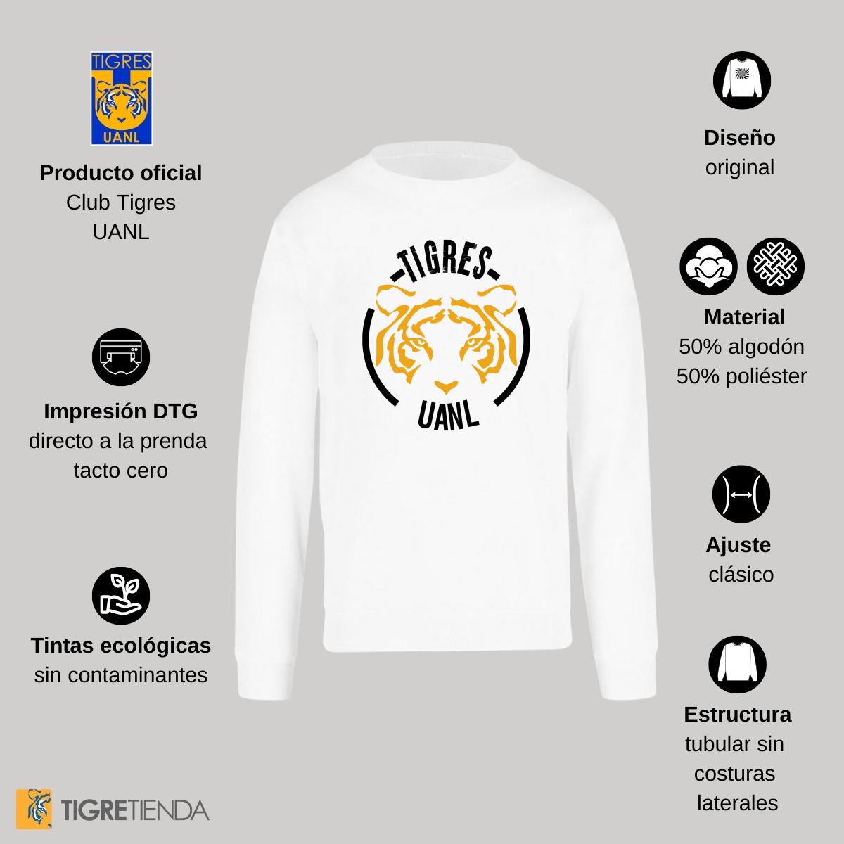 Sudadera Mujer Tigres UANL Fanático