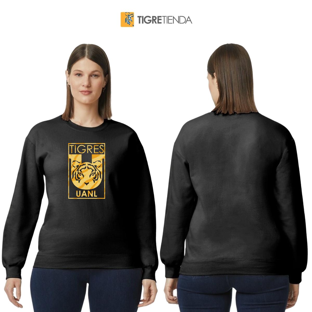 Sudadera Mujer Tigres UANL Escudo