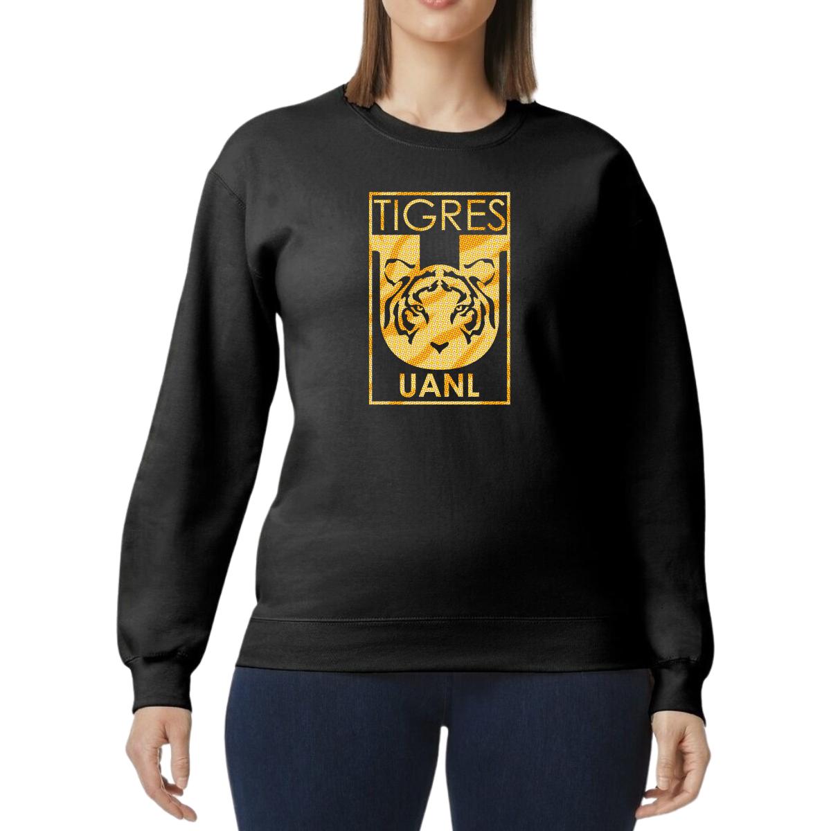 Sudadera Mujer Tigres UANL Escudo