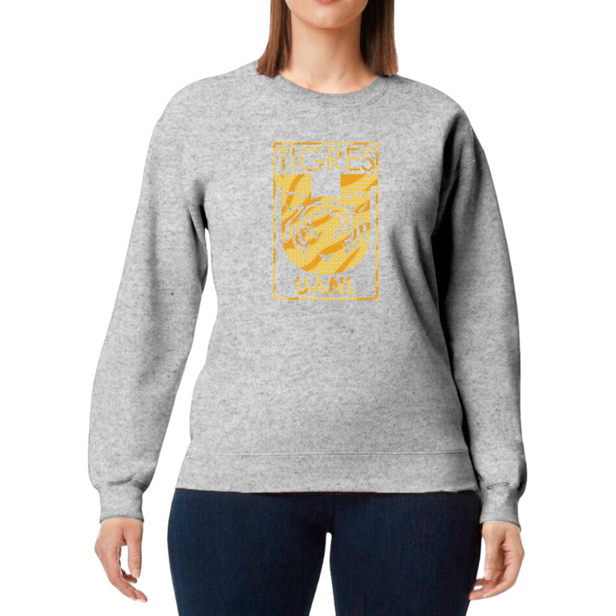 Sudadera Mujer Tigres UANL Escudo