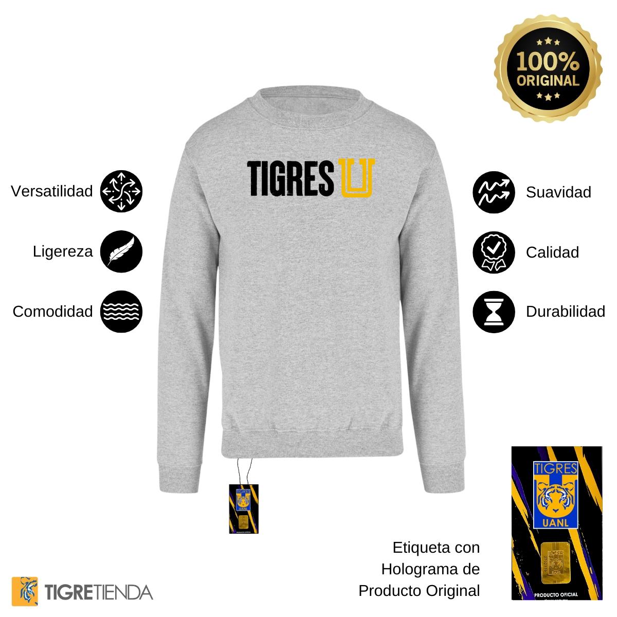 Sudadera Mujer Tigres UANL U Tigres Horizontal