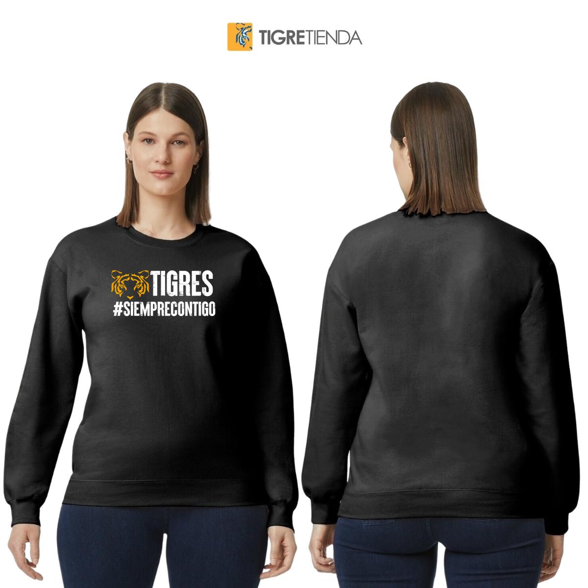 Sudadera Mujer Tigres UANL Siempre contigo