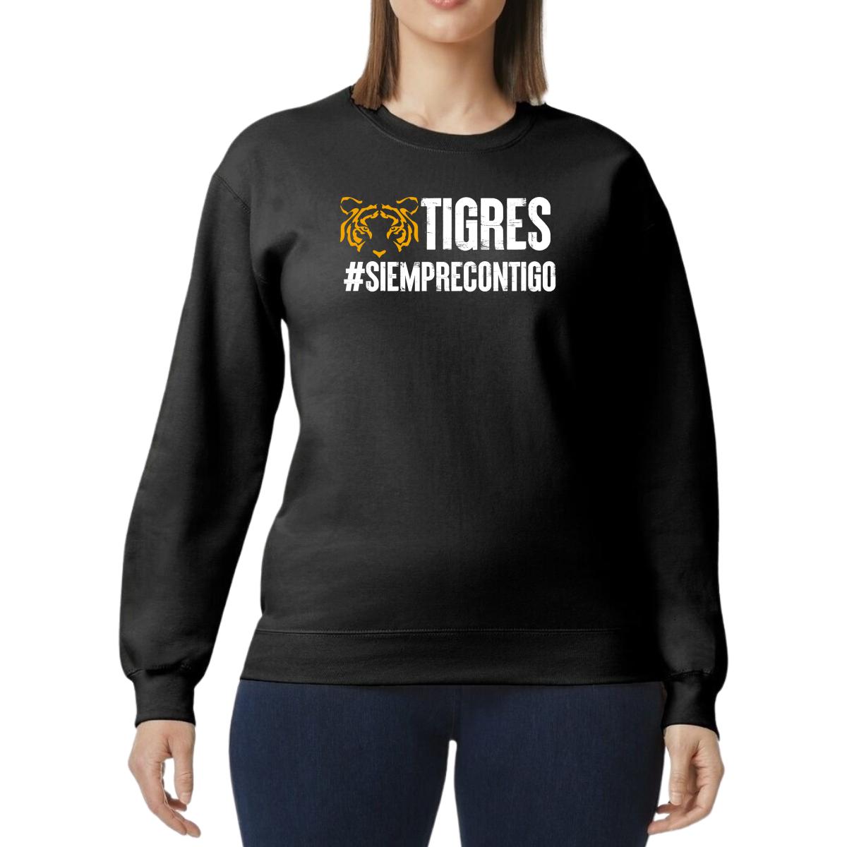 Sudadera Mujer Tigres UANL Siempre contigo