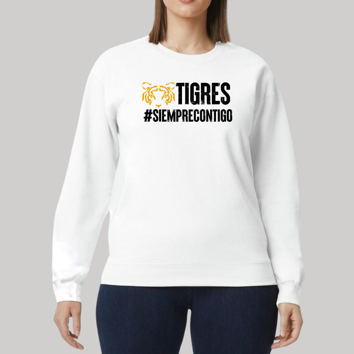 Sudadera Mujer Tigres UANL Siempre contigo