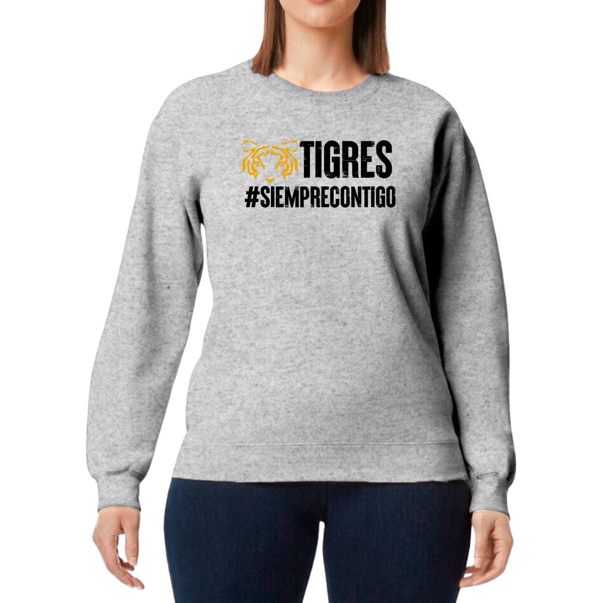 Sudadera Mujer Tigres UANL Siempre contigo