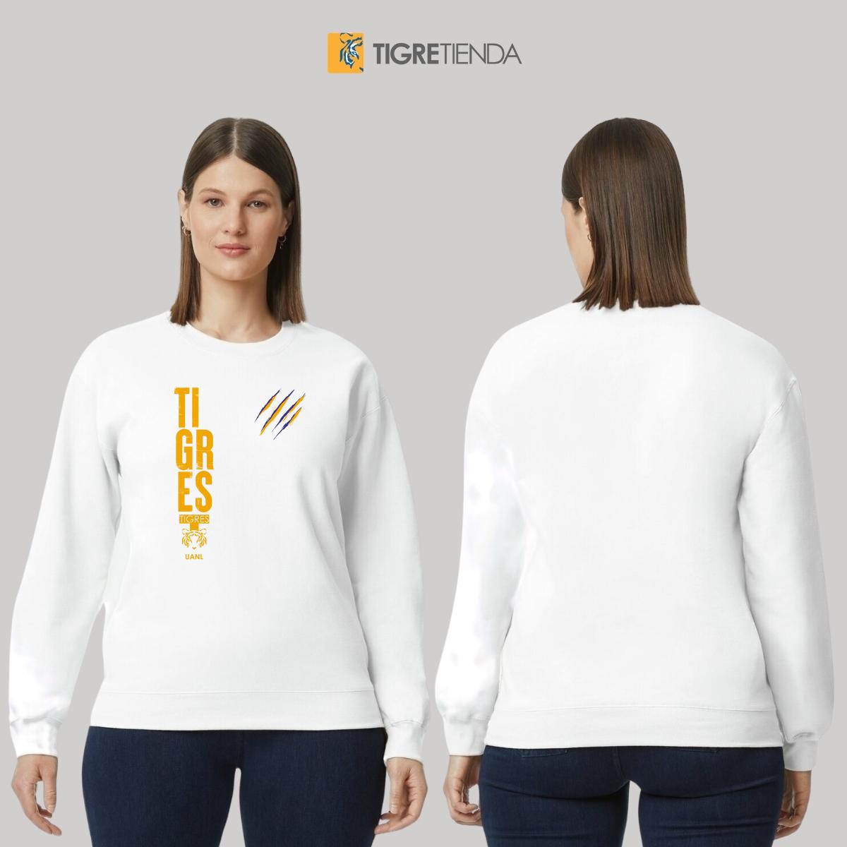 Sudadera Mujer Tigres UANL Tigres Rayas