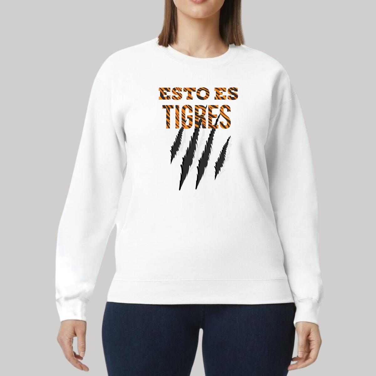 Sudadera Mujer Tigres UANL Esto es Tigres Zarpazo