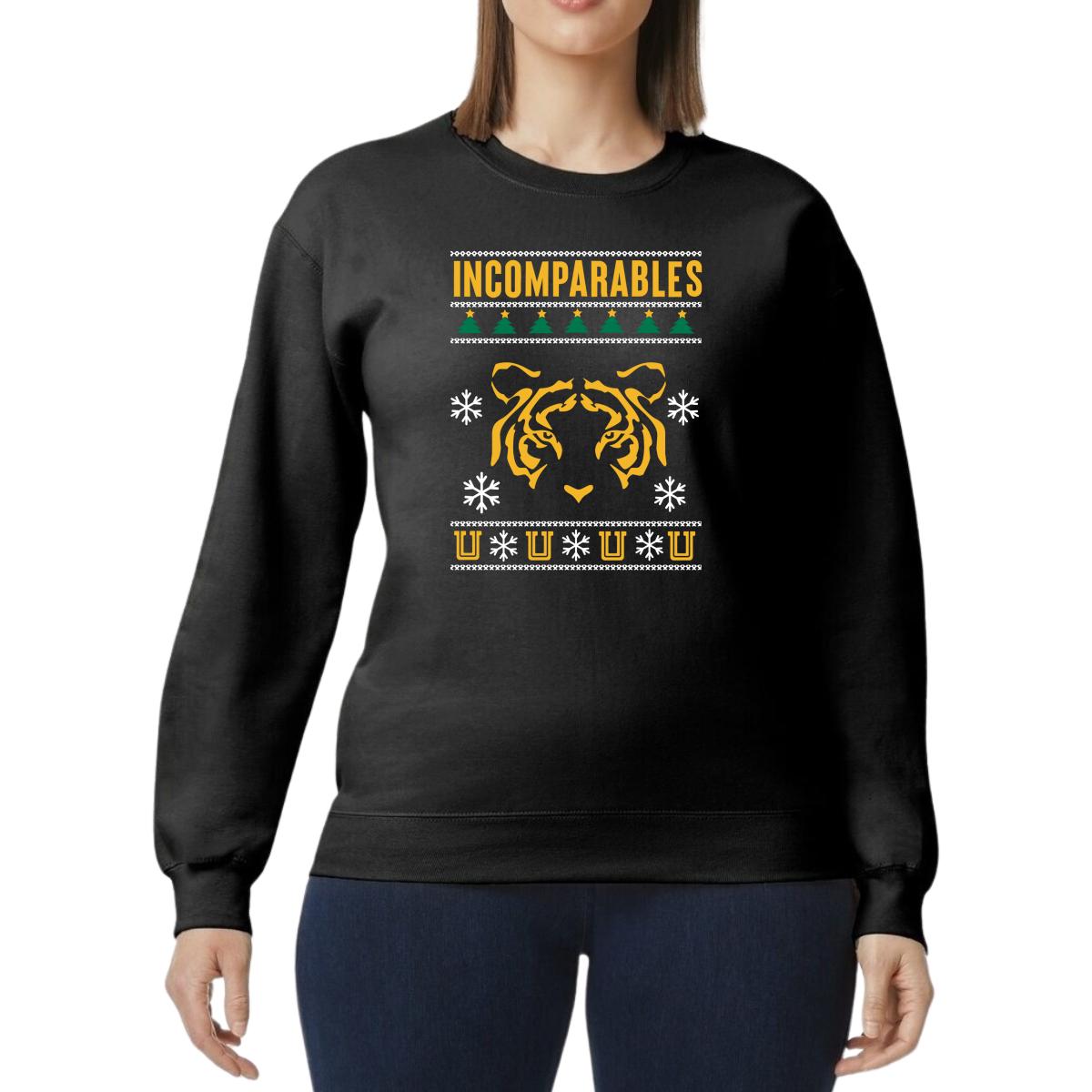 Sudadera Mujer Tigres UANL Navideña Incomparables