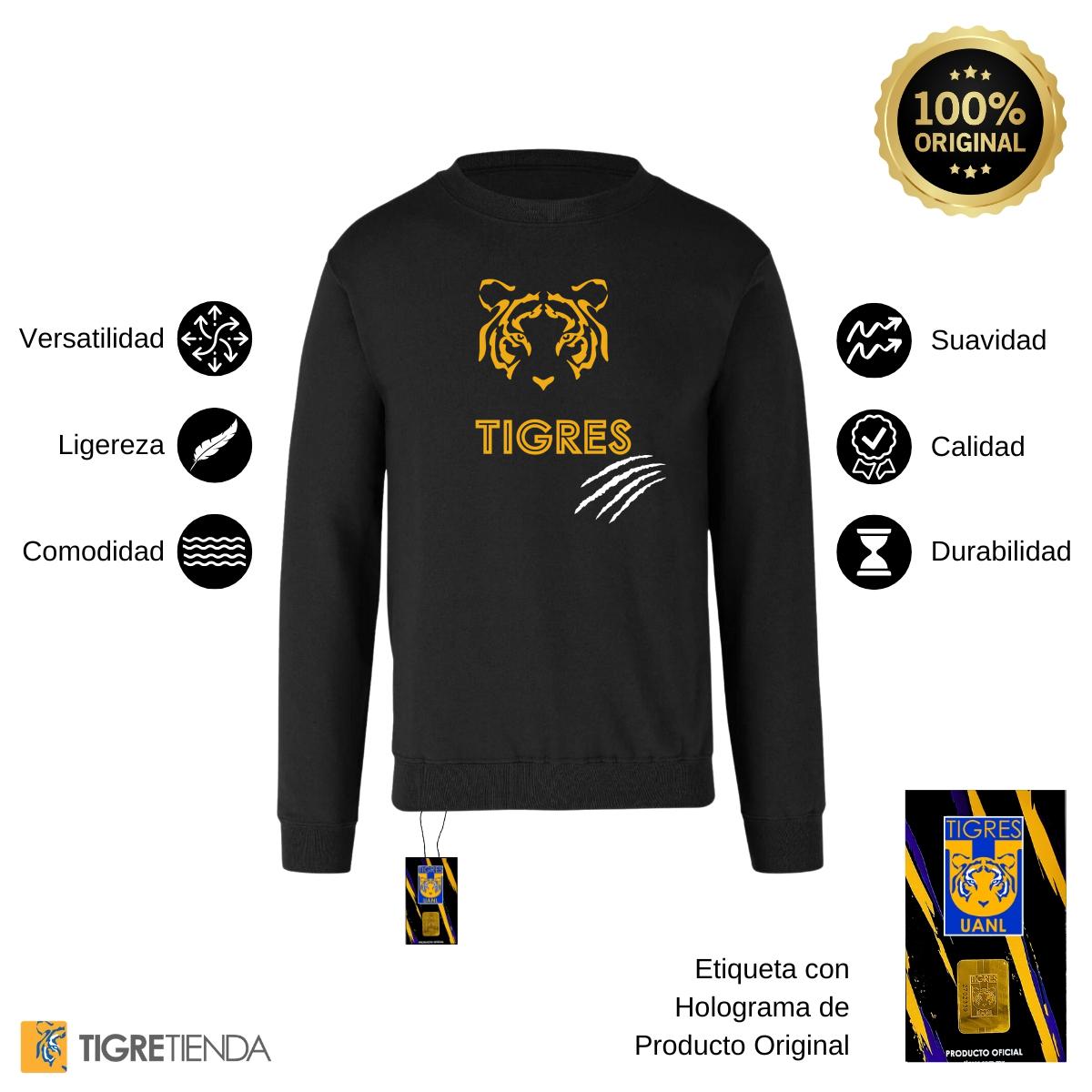 Sudadera Mujer Tigres UANL Zarpazo