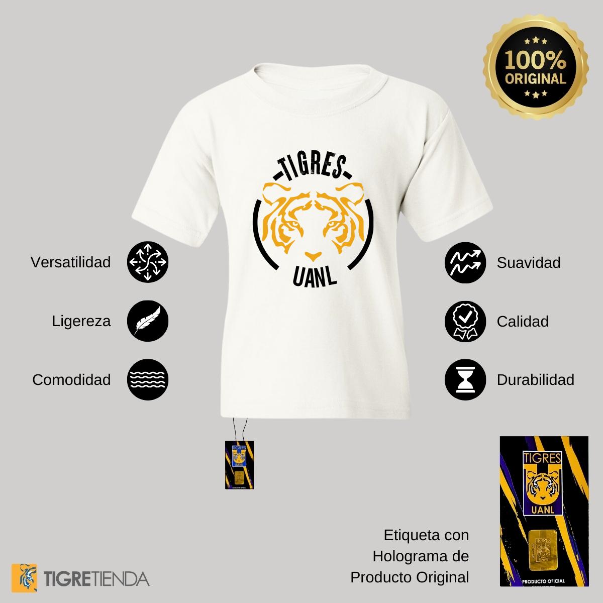 Playera Niños Tigres UANL Fanático