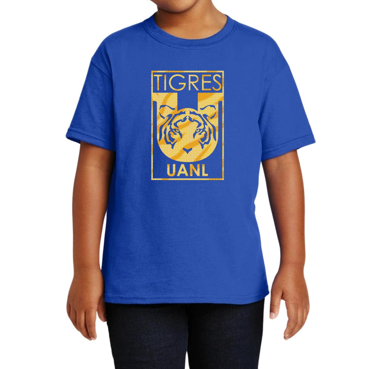 Playera Niños Tigres UANL Escudo